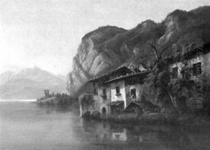 Der Thunersee Bei Unterseen Der Thunersee Bei Unterseen