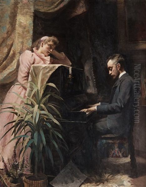At The Piano - view 1