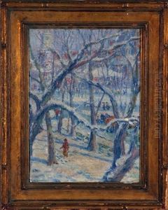 Wooded Landscape by Anna W. Speakman