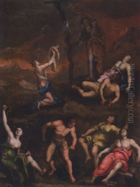 Moses And The Brazen Serpent - view 1