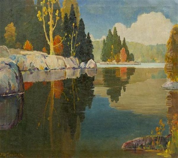 Reflective Lake - view 1