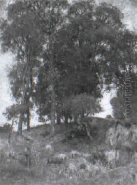Tending The Pigs - view 1
