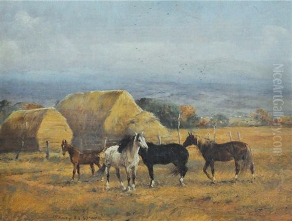 Horses & Haystacks - view 1