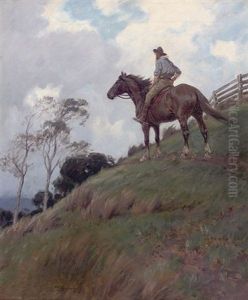 A Mounted Stockman A Mounted Stockman