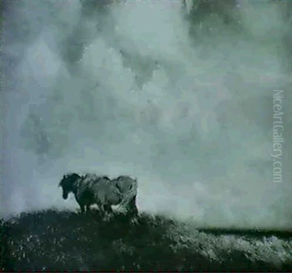 Horses At The Coast - view 1