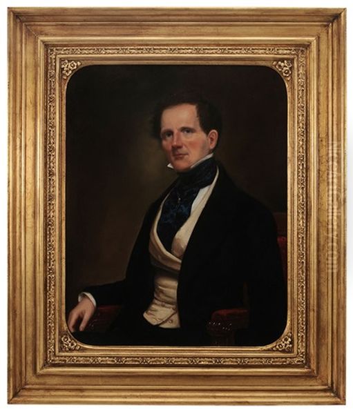 Portrait Of Francis Tryon, Younger Brother Of Josiah Tryon - view 1