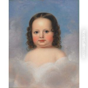 Portrait Of Catherine Anna Bradley (the Artist's Niece) by Frederick Randolph Spencer