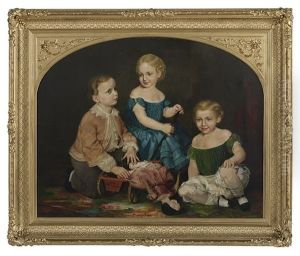 Romeyn Pierson's Children by Lilly Martin Spencer