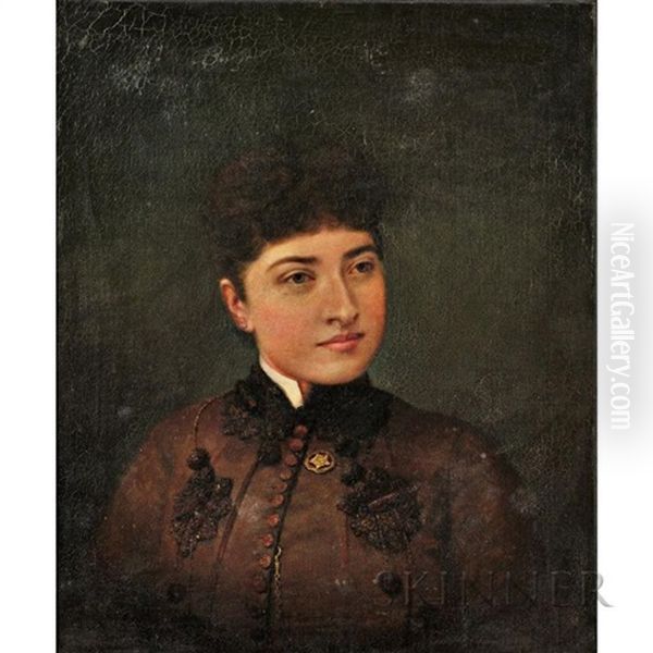 Portrait Of A Woman, Thought To Be Miss Helen Louise Booth - view 1