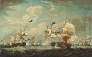 The Battle Of Camperdown, 11 October 1797