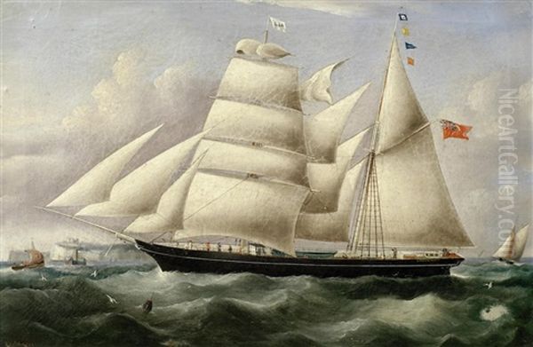 The Brigantine Fanny Alice Off Dover - view 1