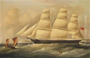 Eastern City Outward-bound In The Channel Off The Downs
