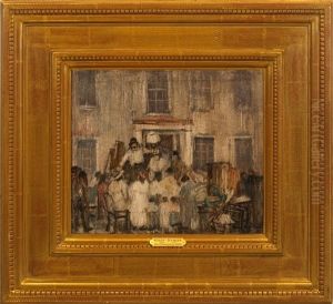 Portrait Of The Black Ball Line Ship Legion Of Honour by Robert Spencer