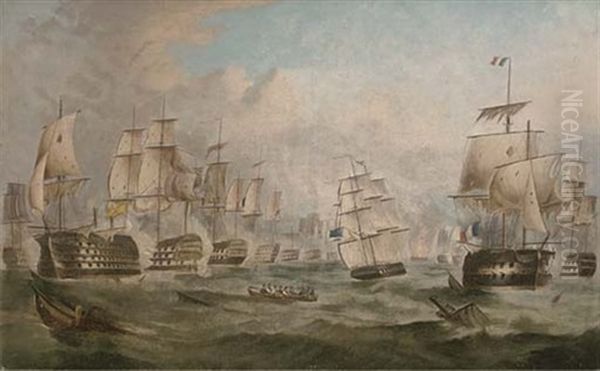 The Battle Of Trafalgar, 21st October, 1805 - view 1