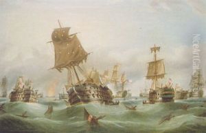 The Battle Of Trafalgar, Late In The Day