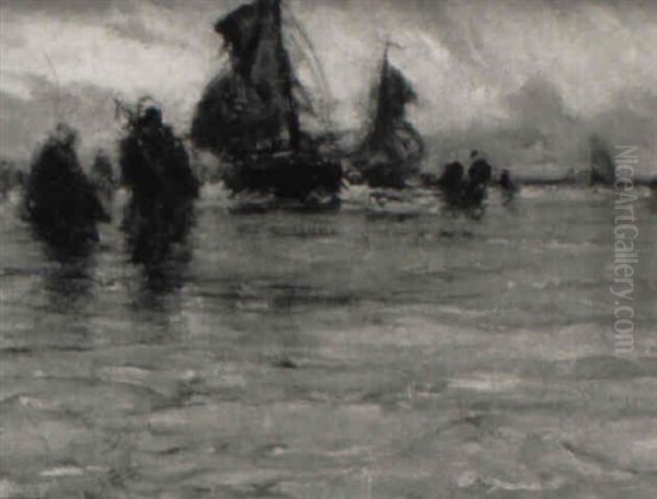 A Beach Scene, Holland - view 1