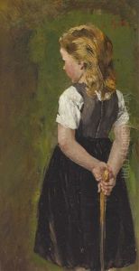 Stehendes Madchen Stehendes Madchen