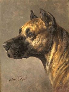 Deutsche Dogge by Heinrich Sperling