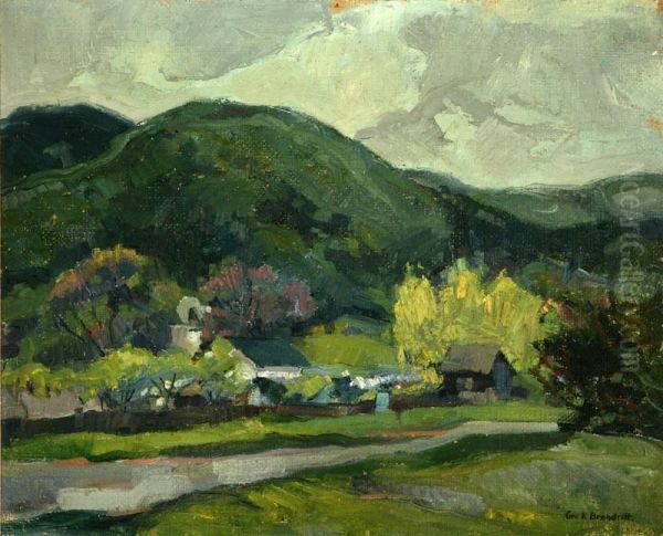 Houses In A California Landscape - view 1