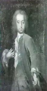 Portrat Des Markgraften Von Brandenburg Carl Wilhelm        Friedrich