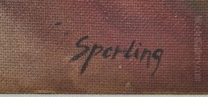 Portrat Einer Variete-tanzerin by Walter Sperling
