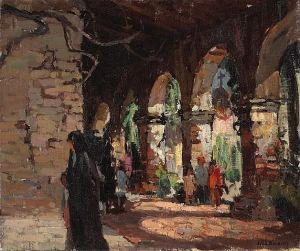 Capistrano Mission by George Kennedy Brandriff