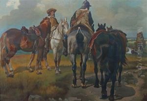 Musketiere Zu Pferd