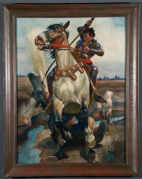 St. George Slaying The Dragon - view 1