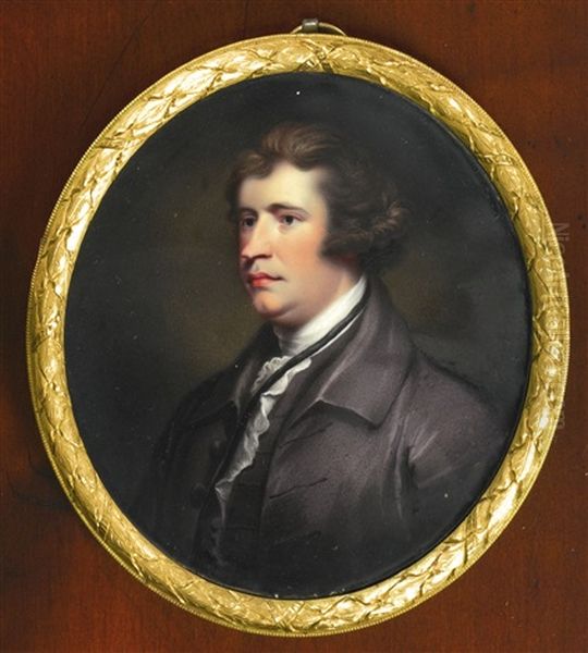 A Miniature Of The Hon. Edmund Burke - view 1