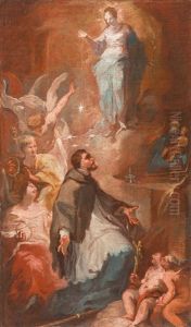 Maria Erscheint Dem Hl. Johannes Von Nepomuk (sternenspende)