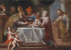 Die Beschneidung Christi by Franz Joseph Spiegler