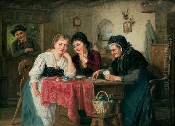 Visiting A Fortune-teller - view 1