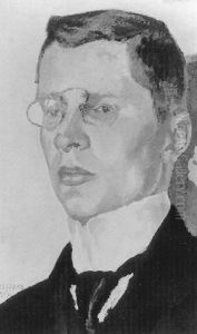 Selbstportrait Mit Brille Selbstportrait Mit Brille