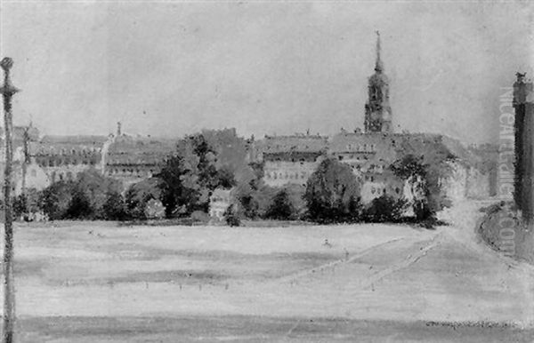 Blick Aus Dem Atelier Des Kunstlers In Danzig - view 1