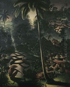 Blick Von Der Hohe (a View From The Heights) by Walter Spies