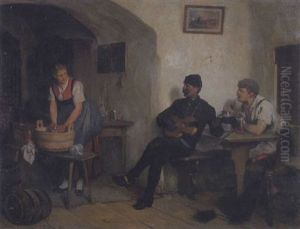 Der Schornsteinfeger Bringt Gluck by August Spiess