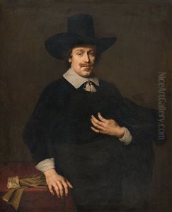 Portrait Of A Gentleman by Johann Spilberg the Younger