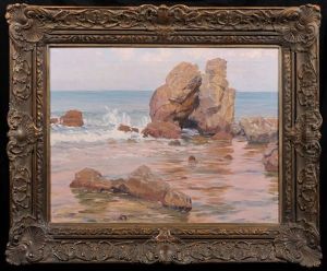 The Coast At Livorno by Jaroslav Spillar