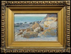 The Coast At Livorno by Jaroslav Spillar