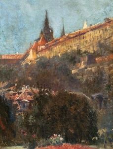 Pohled Na Prazsky Hrad by Karel Spillar