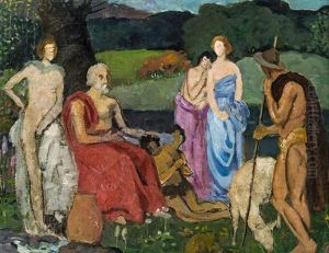 Mythologische Szene Mythologische Szene