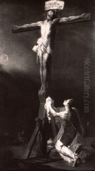 Christus Am Kreuz Mit Maria Magdalena - view 1