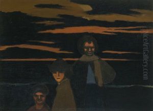 The Pilgrims (1923) by Leon Spilliaert