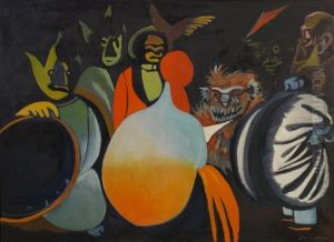 Jazz-band by Leon Spilliaert