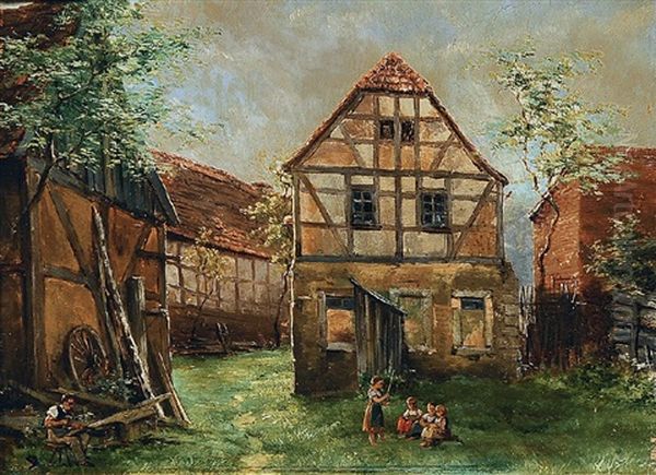 Dorfidylle In Mobschatz - view 1