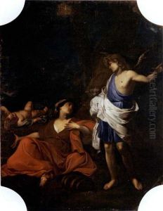 Agar E L'angelo by Giovanni Battista Spinelli
