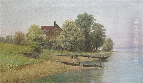 Boote Am Seeufer - view 1