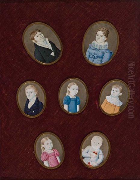 Die Mitglieder Der Familie Albaneder (set Of 7) - view 1
