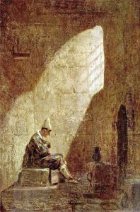 Ash Wednesday by Carl Spitzweg