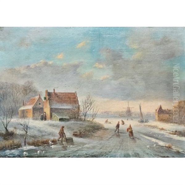 Hollaendische Winterlandschaft - view 1